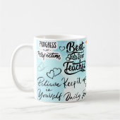Beste baan ooit leraar koffiemok (Links)