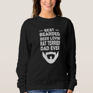 Beste Baard Beer Liefhebbende Rat Terrier Vader Va Trui