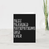 Beste baardkappers pap vaders dag kaart (Voorkant)