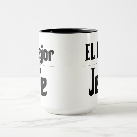 Beste Baas Coffee Mug Mok (Midden)