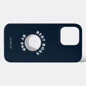 Beste Baas Door Par Gepersonaliseerd Case-Mate iPhone Case (Achterkant (horizontaal))