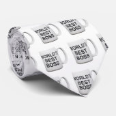 beste baas mok, beste baas mok, beste baas mok, we stropdas (Opgerold)