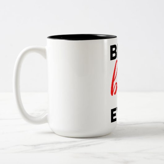 Beste baas ooit 2 tweekleurige koffiemok (Links)