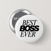 Beste baas ooit Button badge | Leuke werknemer app (Voorkant /achterkant)