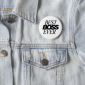 Beste baas ooit Button badge | Leuke werknemer app (In situ)