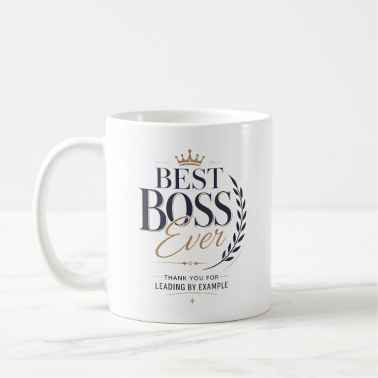 Beste Baas Ooit Dank Je Koffiemok (Links)