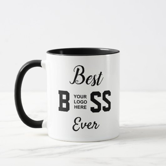 Beste baas, ooit en Logo Mok (Links)