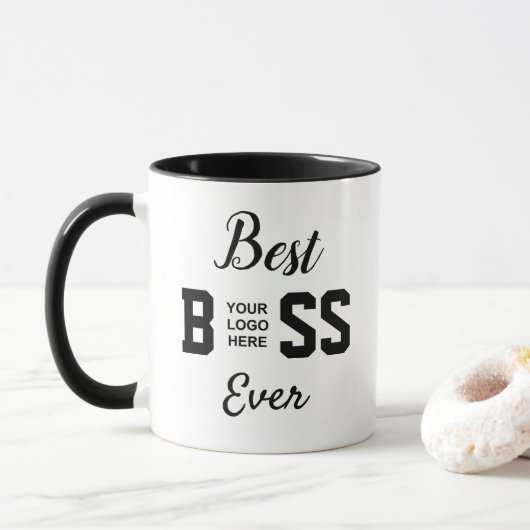 Beste baas, ooit en Logo Mok (Met donut)