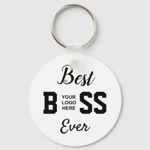 Beste baas, ooit en Logo Sleutelhanger