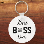 Beste baas, ooit en Logo Sleutelhanger (Voorkant)