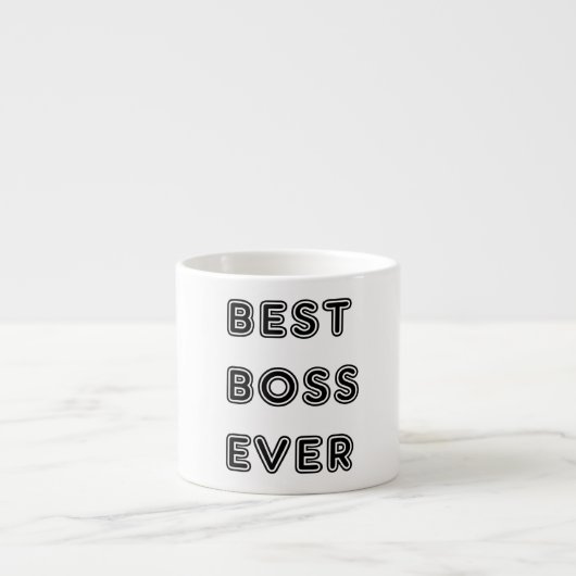 Beste Baas Ooit Espresso Kop (Voorkant)