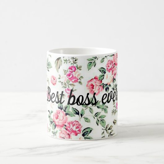 Beste baas ooit koffiemok (Center)