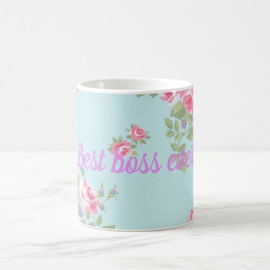 Beste baas ooit koffiemok (Center)