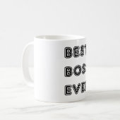 Beste Baas Ooit Koffiemok (Voorkant links)