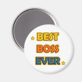 Beste baas ooit magneet (Voorkant / Achterkant)