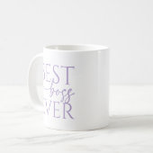 Beste Baas Ooit Persoonlijke Koffiemok (Voorkant links)