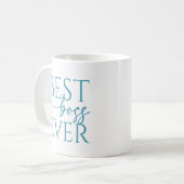 Beste Baas Ooit Persoonlijke Koffiemok (Voorkant links)