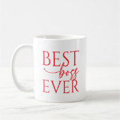 Beste Baas Ooit Persoonlijke Koffiemok (Links)