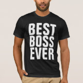 BESTE BAAS OOIT T-shirts (Voorkant)