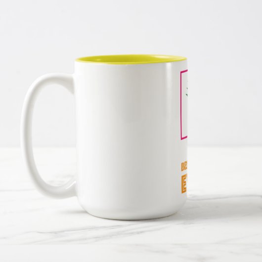 Beste baas ooit tweekleurige koffiemok (Links)