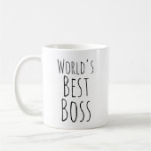 Beste Baas Ter Wereld Koffiemok (Links)