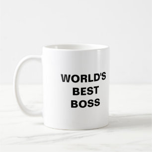 Beste baas van de wereld koffiemok