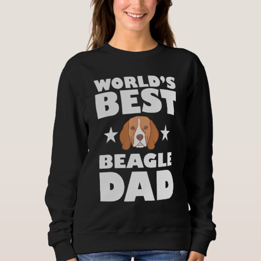 Beste Baasje van de Wereld voor Beagle Honden Trui (Voorkant)