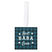 Beste Baba Ever | Holiday Pset Foto Decoratie (Voorkant)