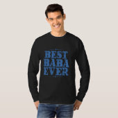 Beste Baba Ooit Grappige Grootvader Retro Familie T-shirt (Voorkant volledig)