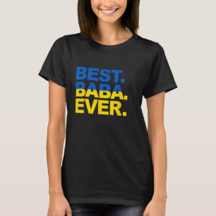 Beste Baba ooit Trotse Oekraïense Oma Moederdag T-shirt