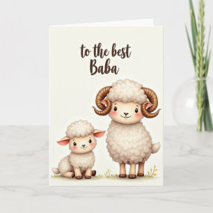 Beste Baba Schaap Kunstkaart Kaart