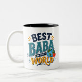 Beste Baba ter Wereld Foto Mok (Links)