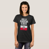 Beste Babcia ooit Shirt Moederdag Poolse oma (Voorkant volledig)