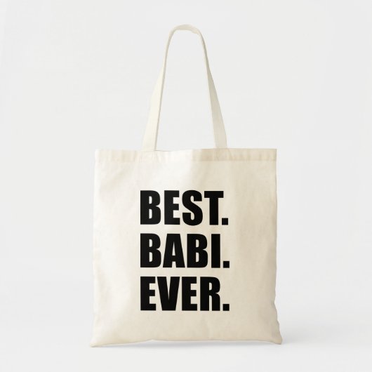 Beste Babi ooit Tsjechische oma Tote Bag (Voorkant)