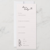 Beste Baby — Baby shower wensen + voorspellingen K Kaart (Voorkant)