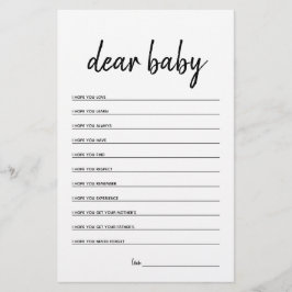 Beste Baby minimalistisch Baby shower