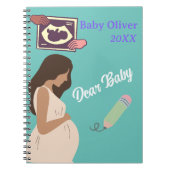Beste Baby Naam Jaar Zwangerschap Dagboek Notitieboek (Voorkant)