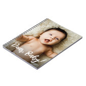 Beste Baby notities voor baby Aangepaste foto op m Notitieboek (Linkerzijde)