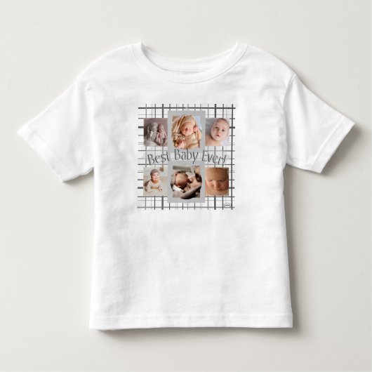 Beste Baby ooit foto T-Shirt - HAMbWG (Voorkant)