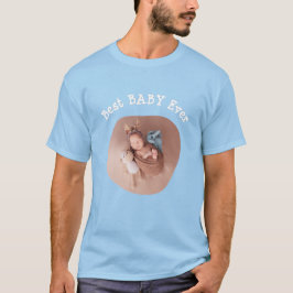 Beste BABY ooit upload je foto van je vierkante fa T-shirt