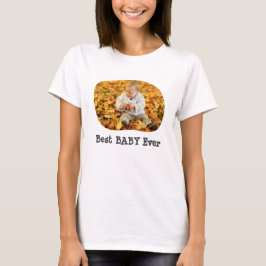 Beste BABY ooit upload je horizontale foto T-shirt