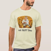 Beste BABY ooit upload je horizontale foto T-shirt (Voorkant)