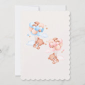 Beste Baby show jongen of meisje Kaart (Achterkant)