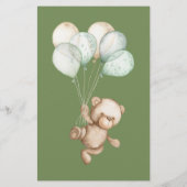 Beste Baby Teddy Bear Baby shower (Achterkant)