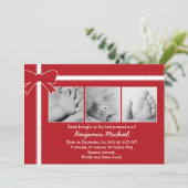 Beste Baby van Cadeau en kerstkaart (Staand voorkant)