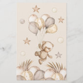 Beste Baby Wensen Baby Beer Baby shower spel (Achterkant)