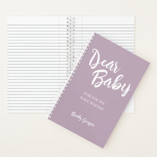 Beste Baby, Zwangerschap Journal Keepomwille. Notitieboek (Binnen)