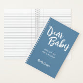 Beste Baby, Zwangerschap Journal Keepomwille. Notitieboek (Binnen)