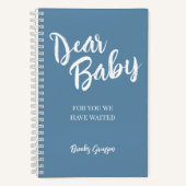 Beste Baby, Zwangerschap Journal Keepomwille. Notitieboek (Voorkant)