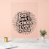 Beste Back to School ooit 2024 ontwerp Acryl Bord (Huwelijk)